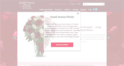 Desktop Screenshot of grandaveflorist.com